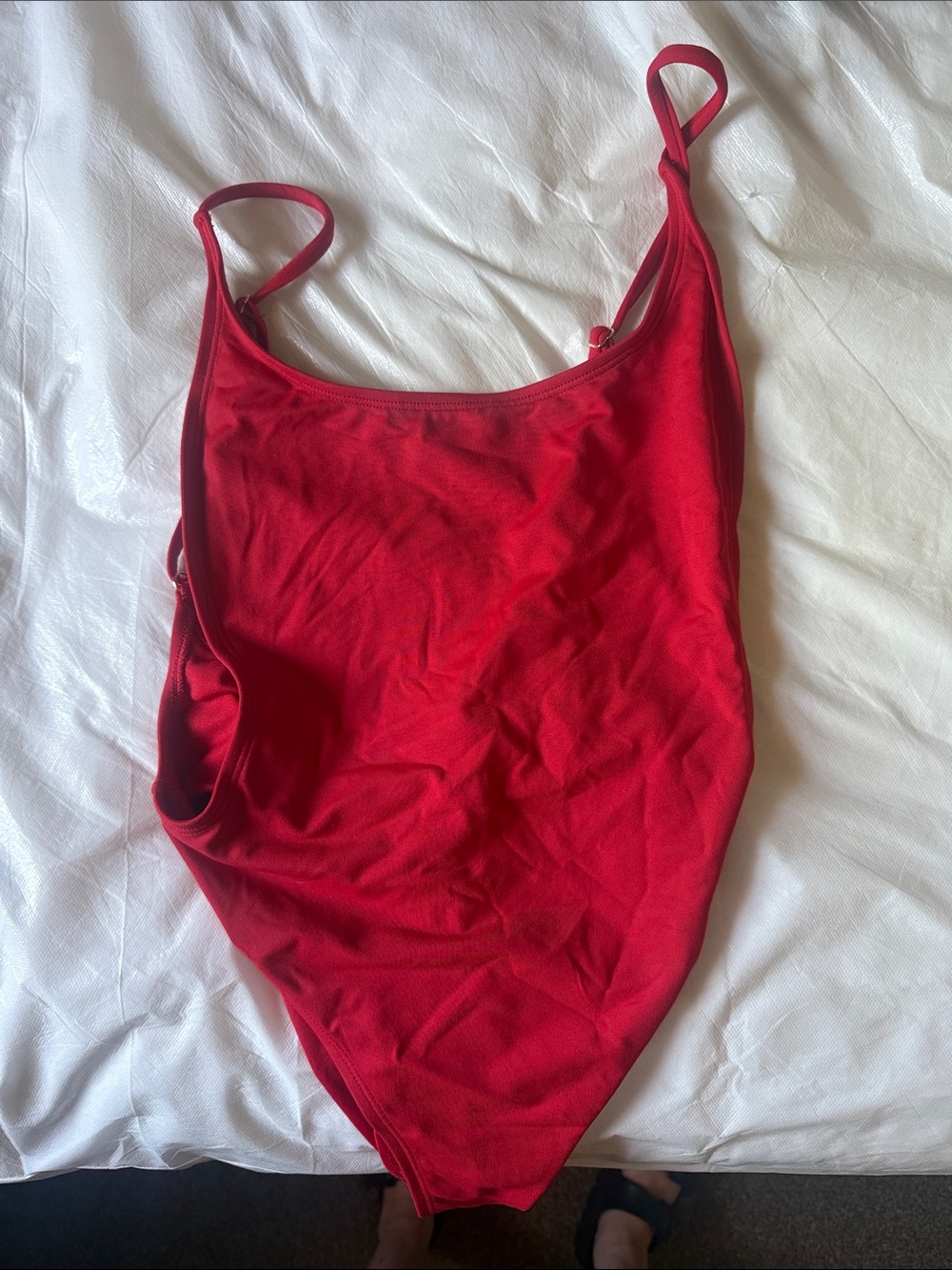 Yandy Bright Red Girls' One-Piece Swimsuit